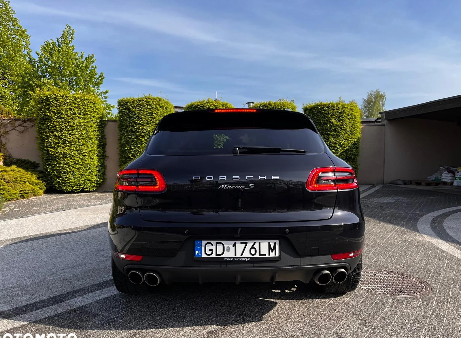 Porsche Macan cena 155000 przebieg: 96000, rok produkcji 2015 z Gdańsk małe 352